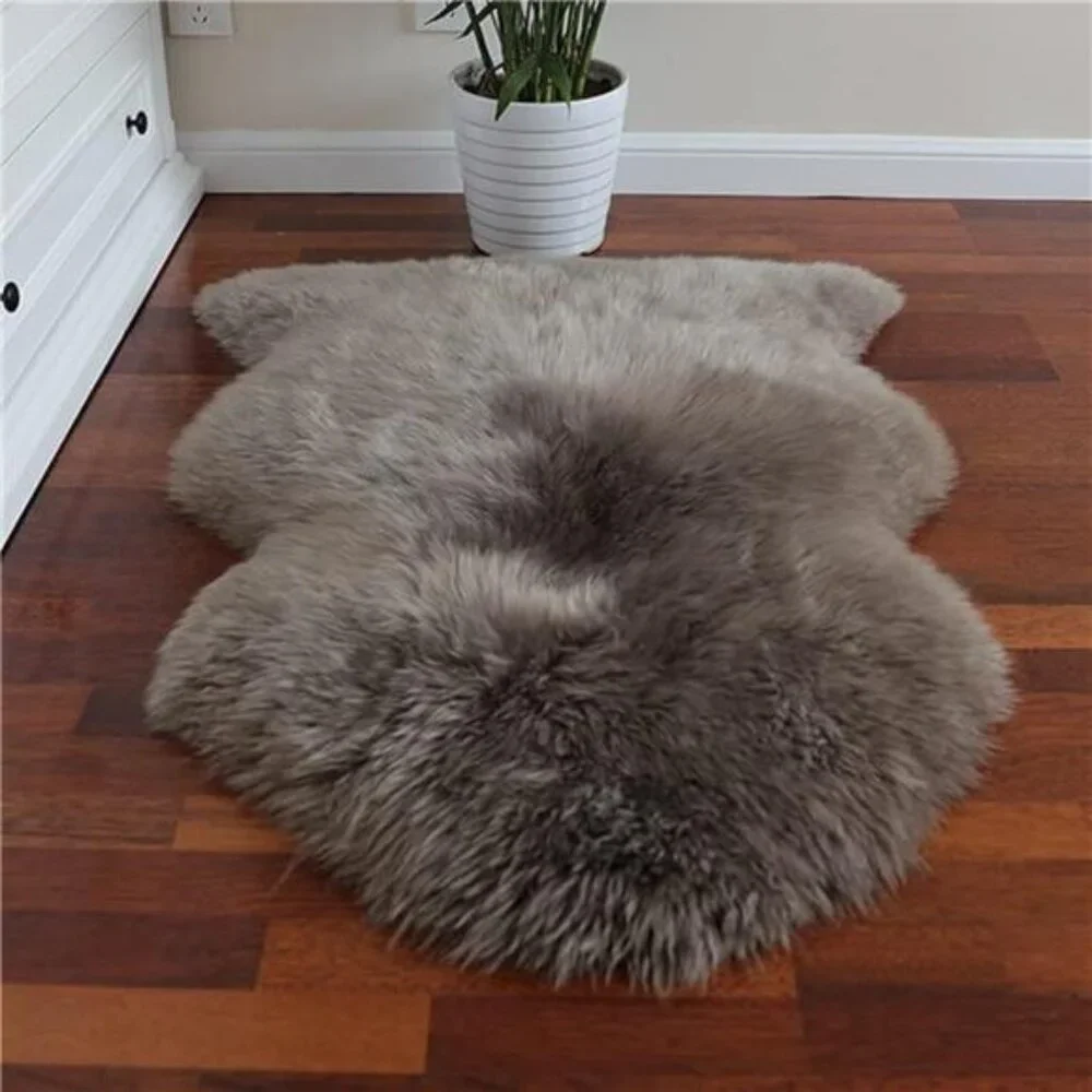 New Premium Genuine Sheepskin Rug Real Australia Sheepskin Natural Lambskin